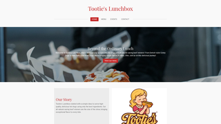 Thumbnail of tootieslunchbox.com