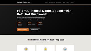 Thumbnail of mattresstoppercore.com