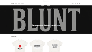 Thumbnail of blunttt.com