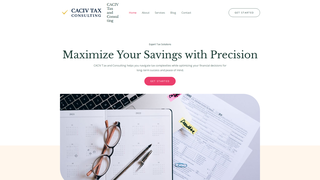 Thumbnail of cacivtax.com
