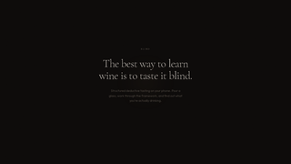 Screenshot of blindtasting.app