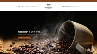 Thumbnail of vanguardbrew.com