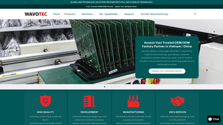 Thumbnail of wavotec.com