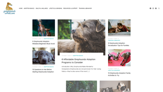 Thumbnail of greyhoundsworld.com