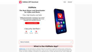 Thumbnail of vidmateappdownload.org