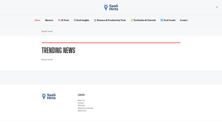 Thumbnail of saashints.com