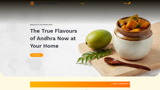 Thumbnail of flavoursofandhrapickles.com