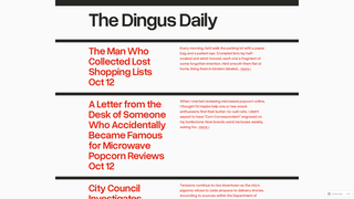 Thumbnail of thedingusdaily.com