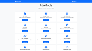 Thumbnail of adretools.com