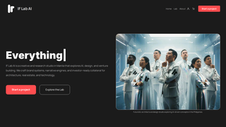 Screenshot of iflab.ai