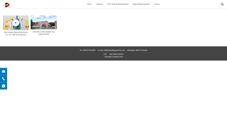 Thumbnail of cncringrollingmachine.com