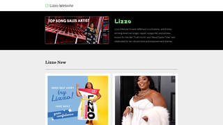 Thumbnail of lizzowebsite.com