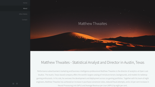Thumbnail of matthewthwaites.net