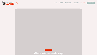 Thumbnail of evolvingcanine.com