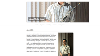 Thumbnail of antonbrownmusic.com