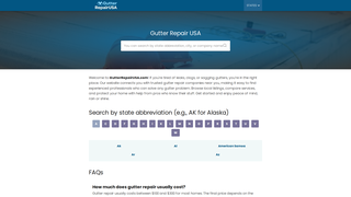 Thumbnail of gutterrepairusa.com
