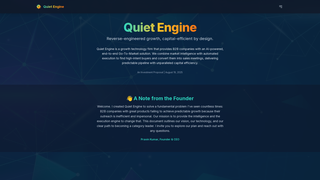 Thumbnail of investorquietenginesg.com