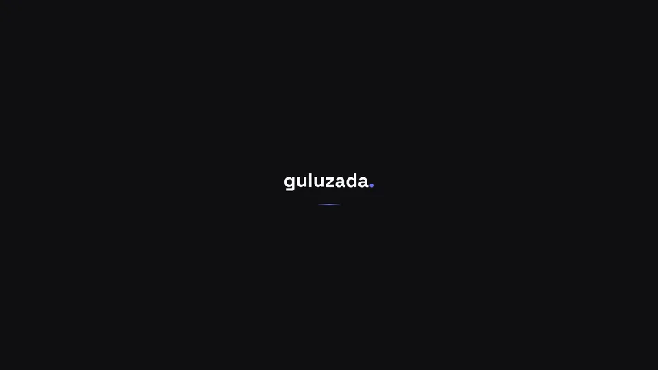 Screenshot of guluzada.dev