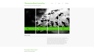Thumbnail of thomastonpest.com