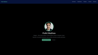 Thumbnail of pulkitwadhwa.com