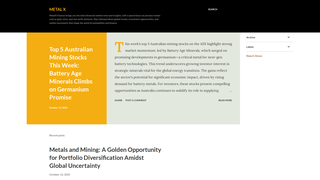 Thumbnail of metalxfinance.com