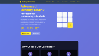Thumbnail of destinymatrixfree.com