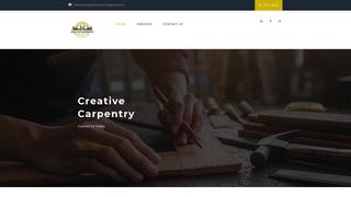 Screenshot of creative-carpentry.ca