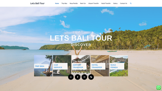 Thumbnail of letstourbali.com
