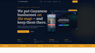 Screenshot of solotechguyana.com
