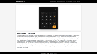 Thumbnail of 4calculator.com
