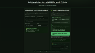 Thumbnail of fertilizerdilutioncalculator.com