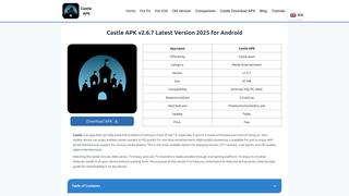 Thumbnail of thecastleapks.com