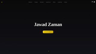 Screenshot of jawadzaman.com