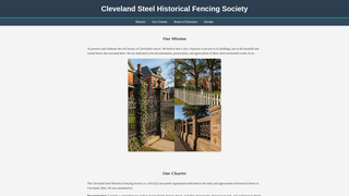 Thumbnail of clevelandsteelhistoricalfencing.com