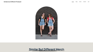 Thumbnail of similarbutdifferentpodcast.com