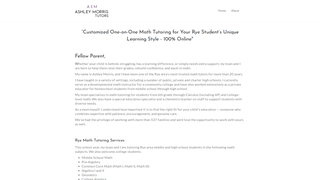 Thumbnail of ryemathtutor.com