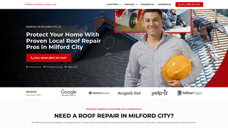 Thumbnail of roofingmilfordcity.com