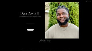 Screenshot of dandavisdigital.com