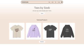 Thumbnail of teesbysoob.com