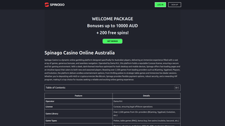 Thumbnail of au-spinago.com