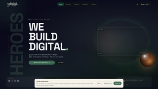 Screenshot of digitalheroesco.com