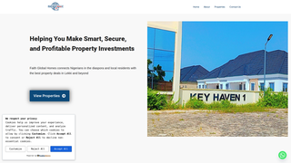 Thumbnail of faithglobalhomes.com