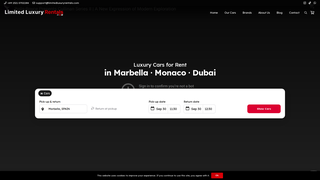 Thumbnail of limitedluxuryrentals.com