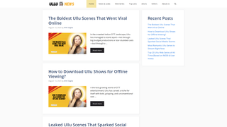 Thumbnail of ullunews.com