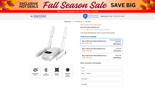 Thumbnail of buysterilairshoedeodorizer.com