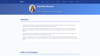 Screenshot of rbriscoe.com