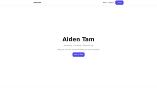 Thumbnail of theaidentam.com