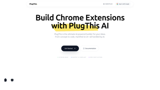Screenshot of plugthis.ai