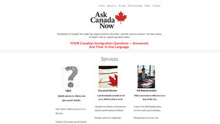 Thumbnail of askcanadanow.com