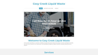 Thumbnail of cosycreekliquidwaste.com